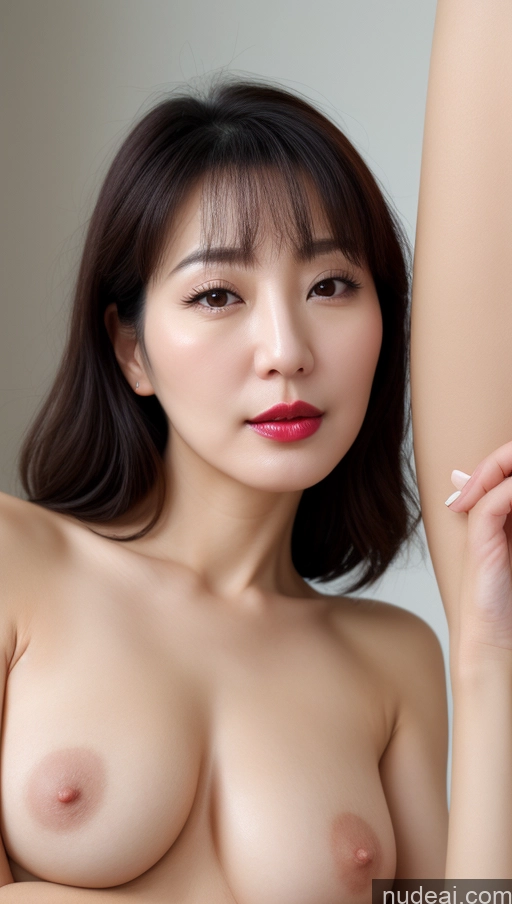 related ai porn images free for Woman One Beautiful Lipstick 40s Perfect Boobs Fairer Skin Korean Black Hair Close-up View