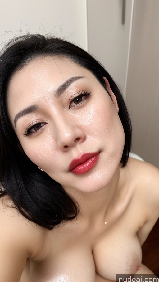 related ai porn images free for Woman One Perfect Boobs Beautiful Lipstick Fairer Skin 40s Black Hair Korean Cumshot