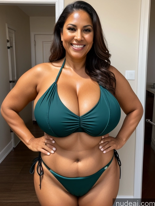 related ai porn images free for One Busty Huge Boobs Thick Tanned Skin Laughing Front View Microkini Thong Brazilian Lumberjack 60s Maid