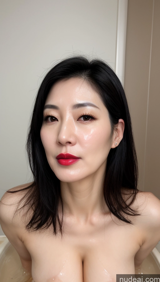 related ai porn images free for Woman One Perfect Boobs Beautiful Lipstick Fairer Skin 40s Black Hair Korean Cumshot
