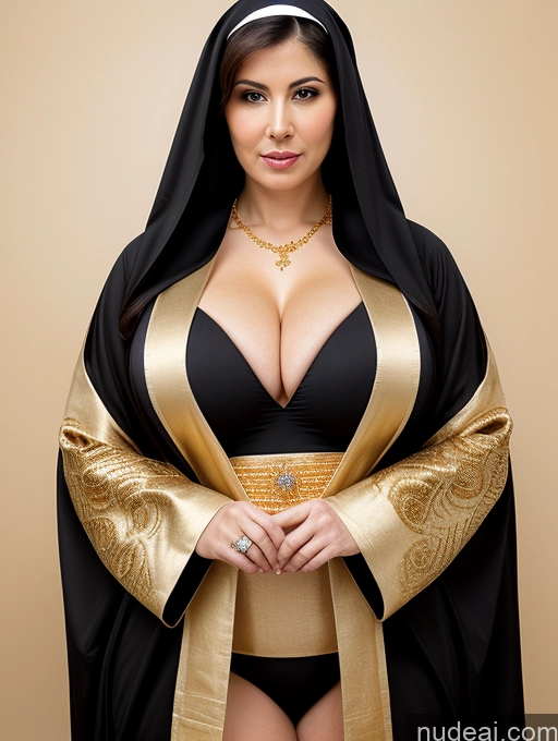 related ai porn images free for Woman Busty Small Tits Pubic Hair Fairer Skin Nun Cleavage Gold Jewelry Diamond Jewelry Kimono 50s Black