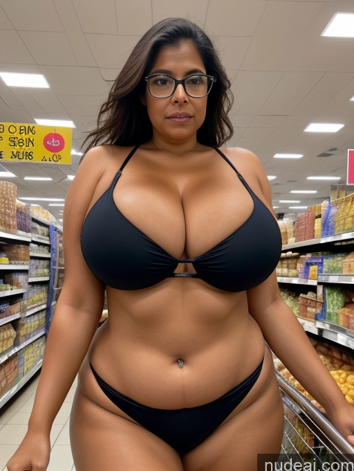 related ai porn images free for One Busty Huge Boobs Thick Tanned Skin Front View Microkini Thong 80s Grocery Indian Shocked Glasses