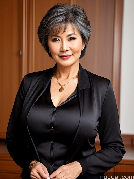 related ai porn images free for Milf Perfect Boobs Beautiful 70s Pixie Blouse Jacket Professor Stylish Sweater Detailed Sexy Face Chinese Busty Secretary Suit Dark Lighting Transparent
