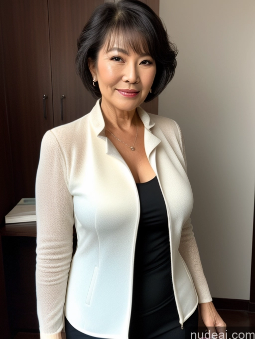 related ai porn images free for Milf Perfect Boobs Beautiful 70s Pixie Blouse Jacket Professor Stylish Sweater Detailed Sexy Face Chinese Busty Secretary Suit Dark Lighting Transparent