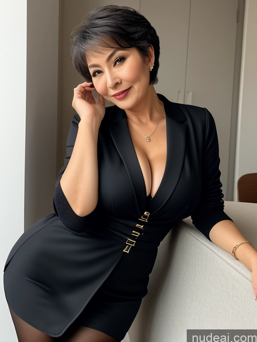 related ai porn images free for Milf Perfect Boobs Beautiful 70s Pixie Blouse Jacket Professor Stylish Sweater Detailed Sexy Face Chinese Busty Secretary Suit Transparent Dark Lighting Cleavage Casual