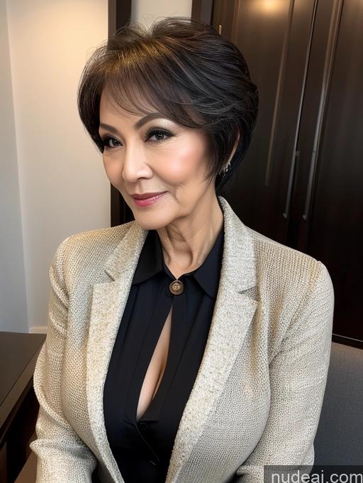 related ai porn images free for Milf Perfect Boobs Beautiful 70s Pixie Blouse Jacket Professor Stylish Sweater Detailed Sexy Face Chinese Secretary Suit Transparent Cleavage Perfect Body Dark Lighting