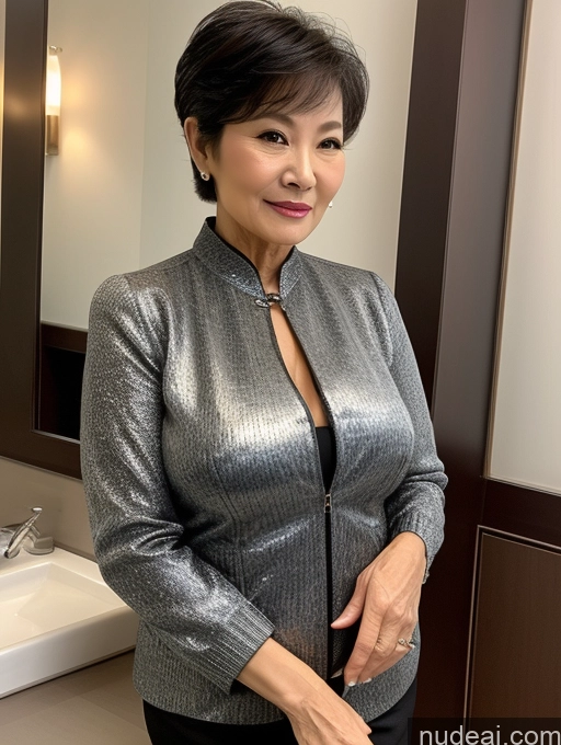 related ai porn images free for Milf Perfect Boobs Beautiful 70s Pixie Blouse Jacket Professor Stylish Sweater Detailed Sexy Face Chinese Secretary Suit Transparent Cleavage Dark Lighting