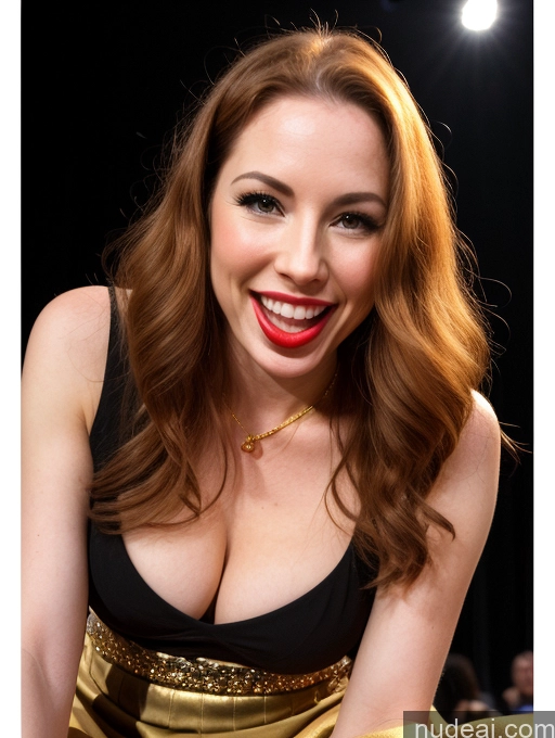 related ai porn images free for Woman One Perfect Boobs Beautiful Lipstick Fairer Skin Short Perfect Body 40s Happy Ginger Long Hair Front View Latina Gold Jewelry Stage Blowjob Long Skirt