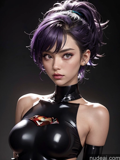 related ai porn images free for Skinny Shirt Genshin-ganyu, Bare Shoulders Strapless Street Sexy Face Sad H41ry Cyborg Purple Hair Pixie Cyberpunk Graphics Superhero Latex Alternative Dark Lighting