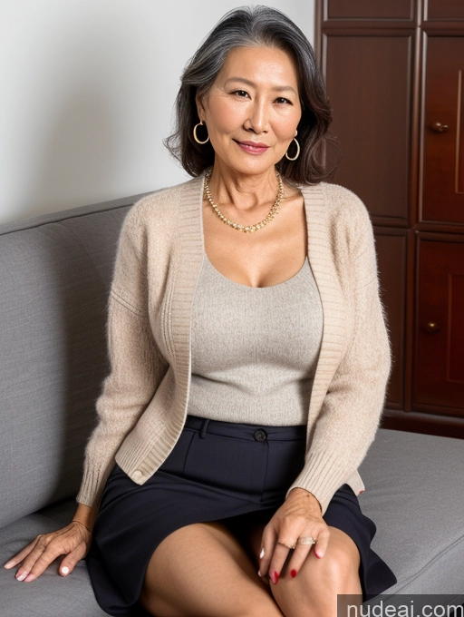 related ai porn images free for Milf Perfect Boobs Beautiful Perfect Body Pubic Hair 70s Spreading Legs Nude Casual Professor Secretary Stylish Sweater Partially Nude Detailed Chinese Couch Pearl Jewelry Blouse Jacket