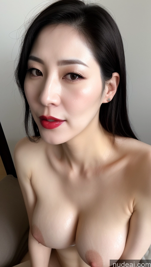 related ai porn images free for Woman One Beautiful Fairer Skin Black Hair Korean Perfect Boobs 40s Lipstick Cumshot