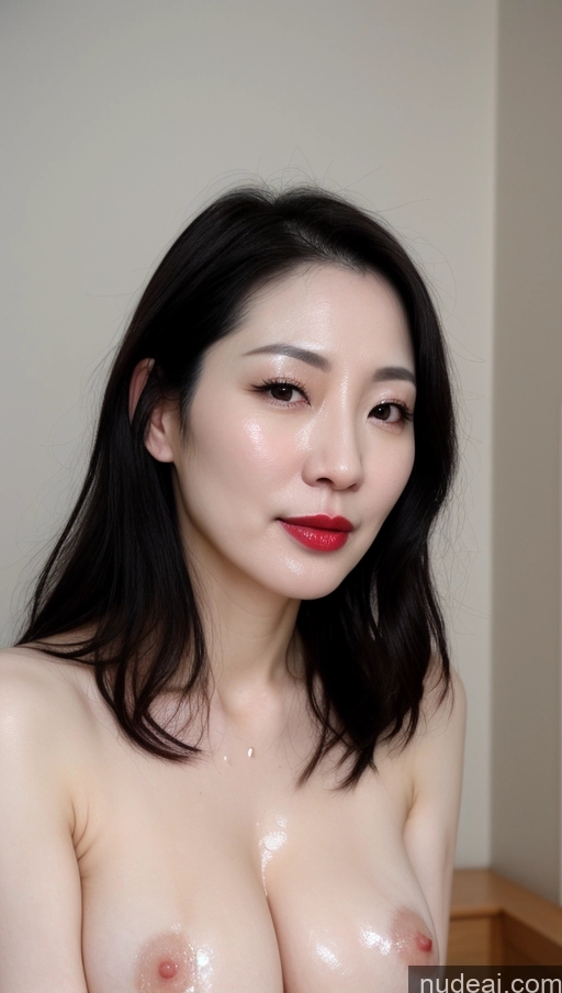 related ai porn images free for Woman One Beautiful Fairer Skin Black Hair Korean Perfect Boobs 40s Lipstick Cumshot