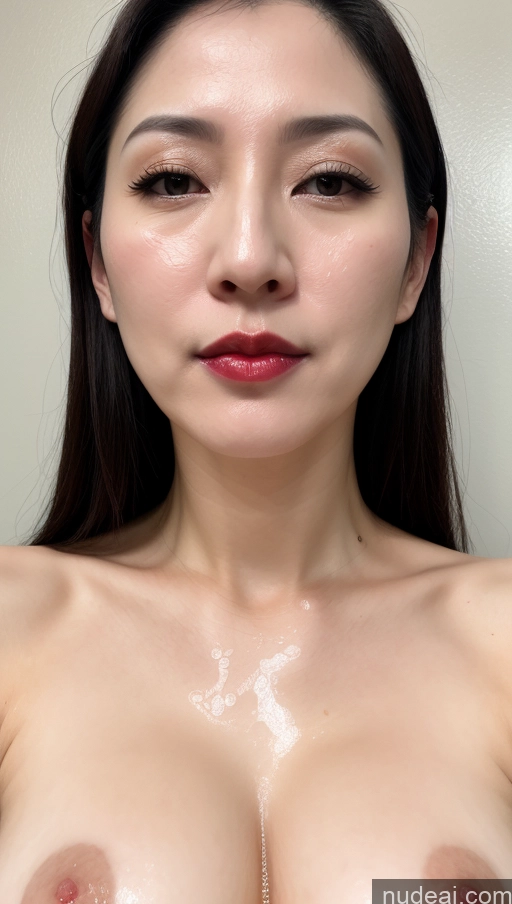 related ai porn images free for Woman One Beautiful Fairer Skin Black Hair Korean Perfect Boobs 40s Lipstick Cumshot
