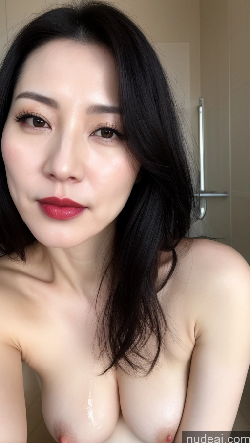 related ai porn images free for Woman One Beautiful Fairer Skin Black Hair Korean Perfect Boobs 40s Lipstick Cumshot