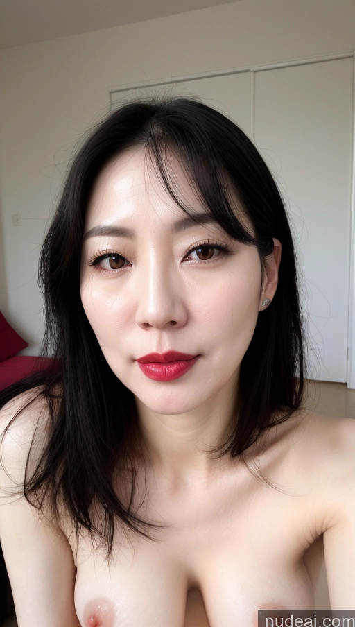 related ai porn images free for Woman One Beautiful Fairer Skin Black Hair Korean Perfect Boobs 40s Lipstick Cumshot