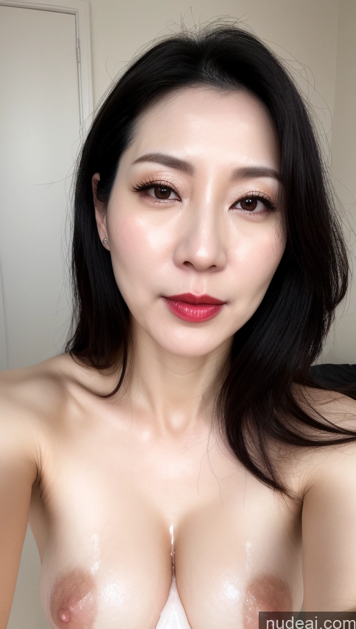 related ai porn images free for Woman One Beautiful Fairer Skin Black Hair Korean Perfect Boobs 40s Lipstick Cumshot