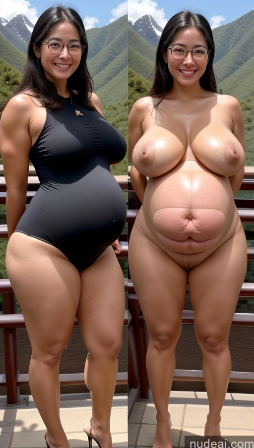 related ai porn images free for Miss Universe Model One Busty Beautiful Glasses Muscular Big Ass Thick Fat Big Hips Long Legs Woman Open Forward Sexy Face Full Frontal Nude Onoff Detailed Perfect Body Black Hair Happy Chinese Mountains Pregnant 40s