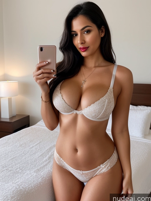 related ai porn images free for Woman One Perfect Boobs Beautiful Lipstick Thick Long Legs Perfect Body 30s Seductive Black Hair Long Hair Indian Mirror Selfie Bedroom Bra Towel Cleavage Jewelry Bright Lighting Detailed