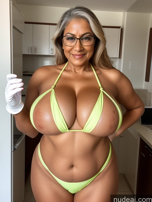 related ai porn images free for One Busty Huge Boobs Thick Tanned Skin Front View Microkini Thong Sexy Face Maid Indian Glasses 70s Lab Coat