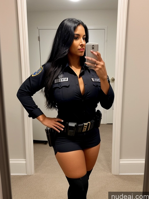 related ai porn images free for Perfect Boobs Beautiful Big Ass 20s Sexy Face Black Hair Long Hair Latina Mirror Selfie Woman Bedroom One Front View Police