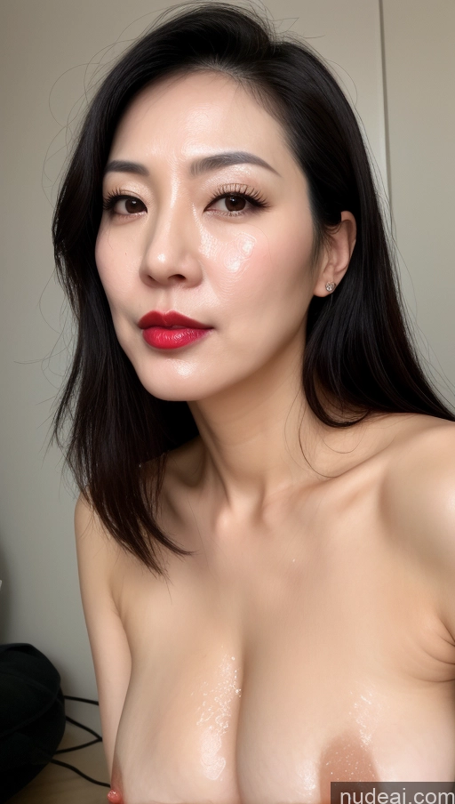 related ai porn images free for Woman One Perfect Boobs Beautiful Lipstick Fairer Skin 40s Black Hair Korean Cumshot
