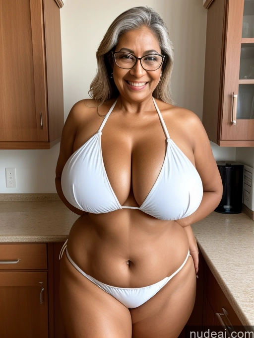 related ai porn images free for One Busty Huge Boobs Thick Tanned Skin Laughing Front View Microkini Thong 70s Indian Glasses Maid Lab Coat
