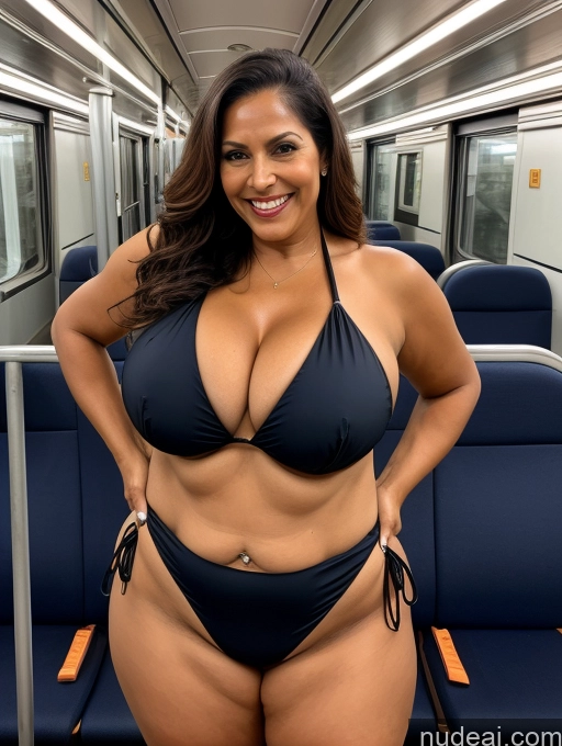 related ai porn images free for One Busty Huge Boobs Thick Tanned Skin Front View Microkini Thong 70s Brazilian Laughing Train Halloween Witch