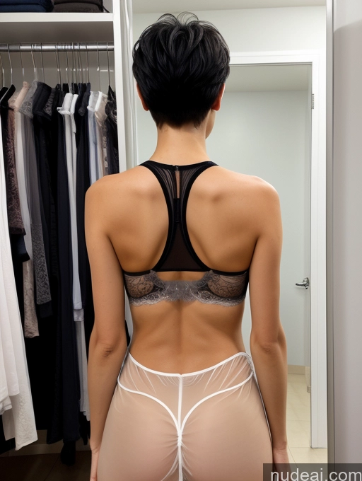 related ai porn images free for Tall Skinny Bra Nightgown Detailed Transparent Back View Changing Room Small Ass Small Tits Long Legs Czech Angry Sad Laughing Black Hair Pixie 40s