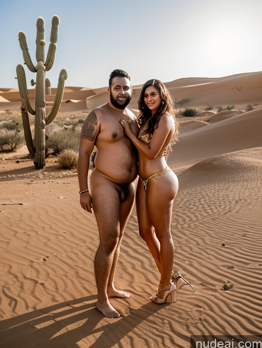 related ai porn images free for Arabic Desert Fat Big Ass Pubic Hair 20s Nude High Heels Front View Gold Jewelry Bright Lighting Alternative Oiled Body Woman + Man