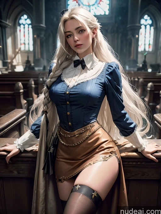 related ai porn images free for Skinny Bangs Long Hair Tanned Skin White Hair Bangs Braided Church Flight Attendant Traditional GZCfinal Topless Woman Breasts Fantasy Style Jeff Easley Impasto, Wlop POV Focus Sex Regal Surrealist Thigh Socks Victorian Micro Skirt Steampunk Fur French Musketeer Dress
