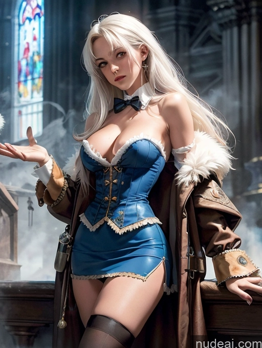 related ai porn images free for Skinny Bangs Long Hair Tanned Skin White Hair Bangs Church Flight Attendant Traditional GZCfinal Topless Woman Breasts Fantasy Style Jeff Easley Impasto, Wlop POV Focus Sex Regal Surrealist Thigh Socks Victorian Micro Skirt Steampunk Fur French Musketeer Dress