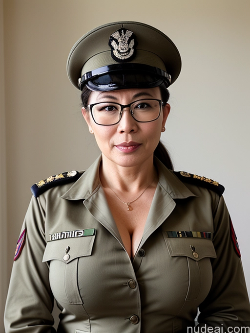 related ai porn images free for Woman Busty Small Tits Pubic Hair Fairer Skin 50s Cleavage Asian Military Glasses