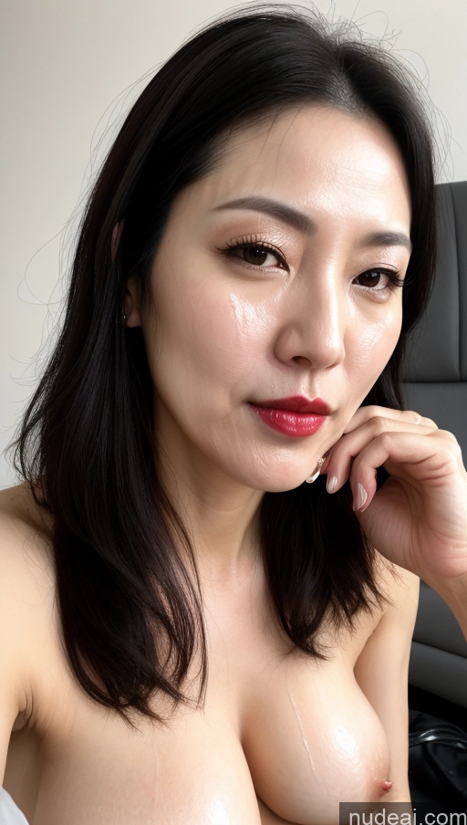 related ai porn images free for Woman One Perfect Boobs Beautiful Lipstick Fairer Skin 40s Korean Cumshot Black Hair