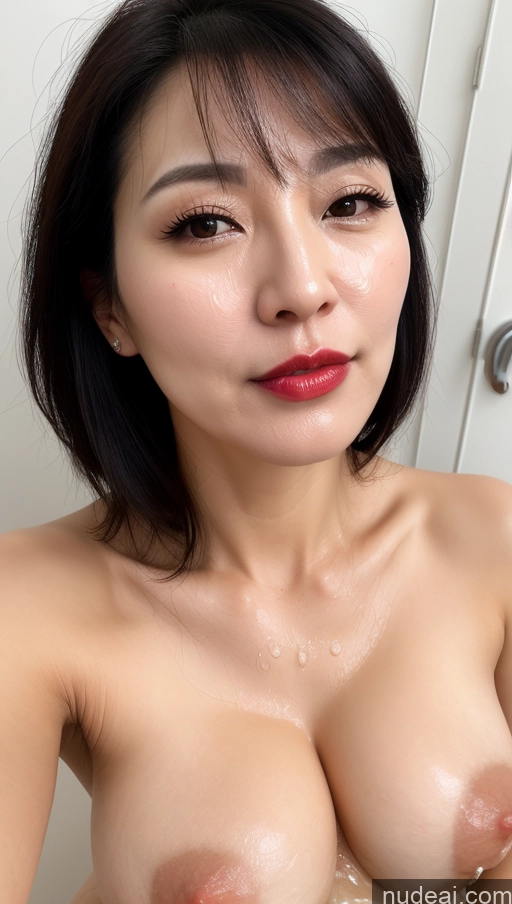 related ai porn images free for Woman One Perfect Boobs Beautiful Lipstick Fairer Skin Black Hair Korean Cumshot 40s
