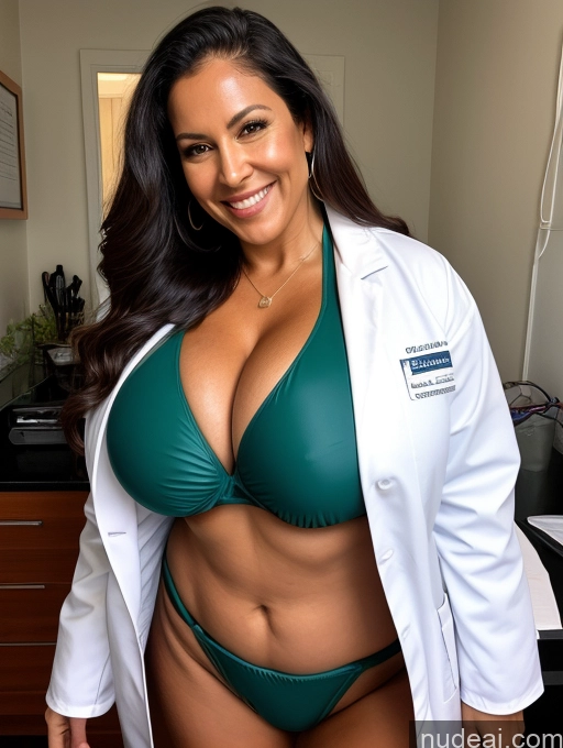 related ai porn images free for One Busty Huge Boobs Thick Tanned Skin Front View Microkini Thong Laughing Brazilian Lumberjack 60s Lab Coat Parka