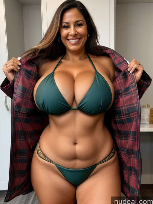 related ai porn images free for One Busty Huge Boobs Thick Tanned Skin Laughing Front View Microkini Thong 60s Lumberjack Parka Brazilian Lab Coat