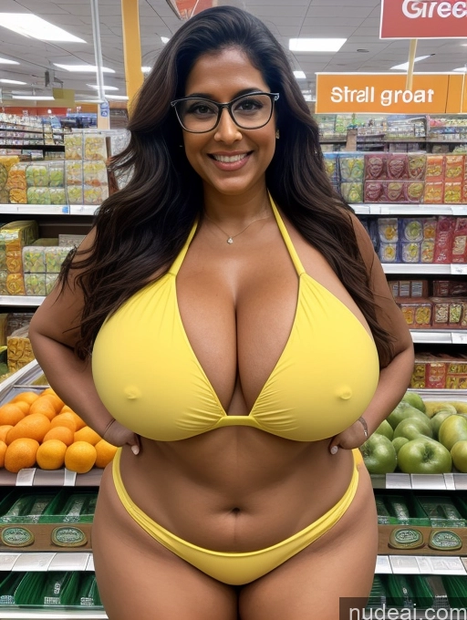 related ai porn images free for One Busty Huge Boobs Thick Tanned Skin Front View Microkini Thong Grocery 60s Glasses Indian Lab Coat