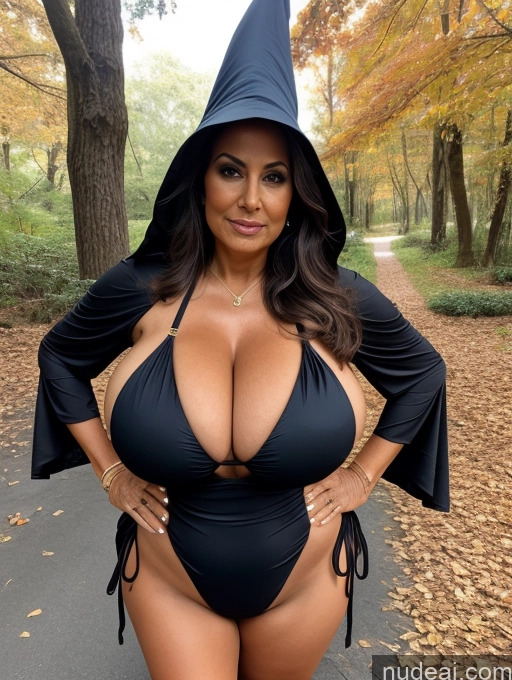 related ai porn images free for One Busty Thick Tanned Skin Front View Microkini Thong Indian Huge Boobs 70s Sexy Face Halloween Witch