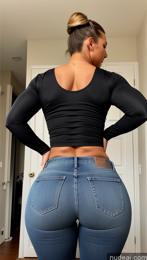 related ai porn images free for Athlete Big Ass Big Hips Jeans Thick Ponytail