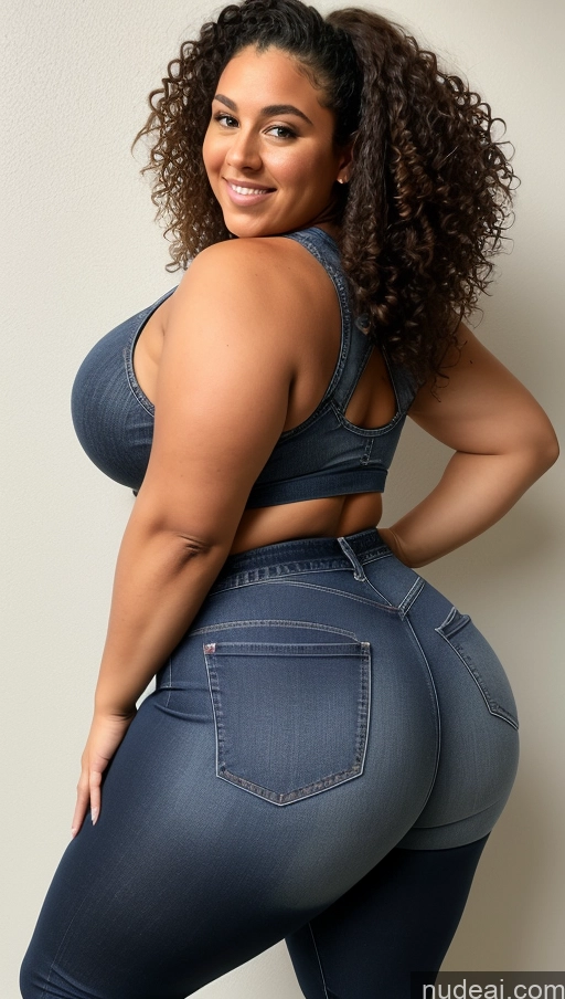 related ai porn images free for Athlete Big Ass Big Hips Jeans Thick Curly Hair