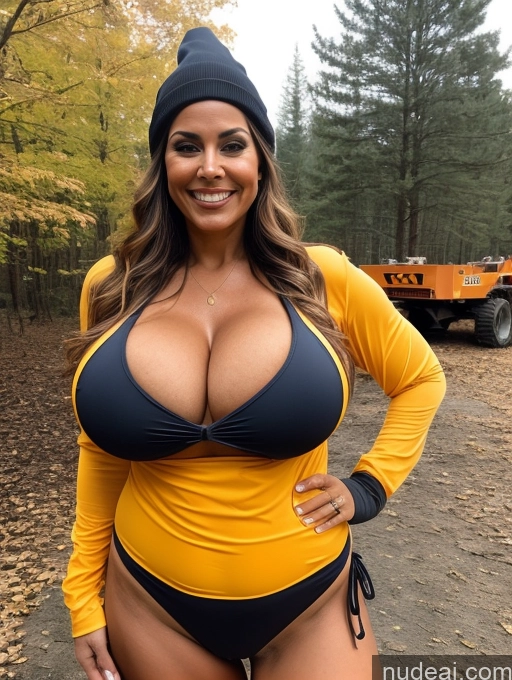 related ai porn images free for One Busty Huge Boobs Thick Tanned Skin 60s Sexy Face Laughing Front View Lumberjack Microkini Thong Latina Construction Worker Halloween Witch