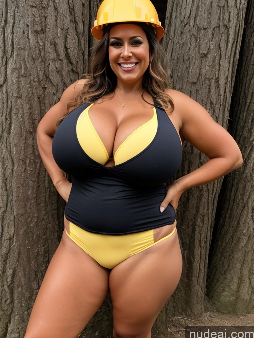 related ai porn images free for One Busty Huge Boobs Thick Tanned Skin 60s Sexy Face Laughing Front View Lumberjack Microkini Thong Latina Construction Worker Halloween Witch