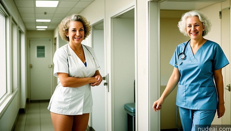related ai porn images free for Woman Small Tits Small Ass Thick Happy Front View Film Photo Nurse 80s White Hair Cleavage Curly Hair Hungarian Hospital