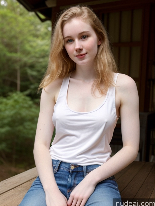 related ai porn images free for Fairer Skin Pubic Hair 18 Small Tits Tank Top Jeans