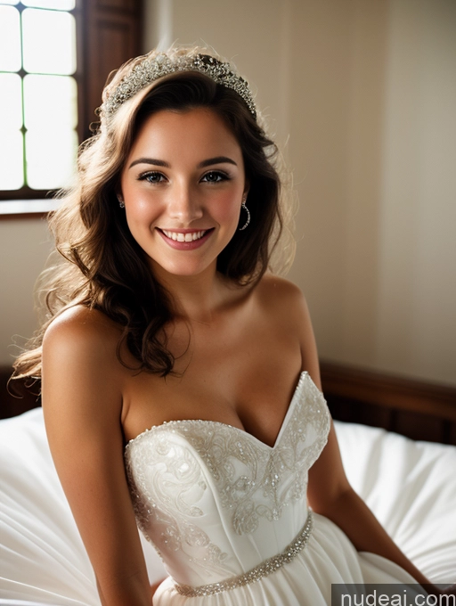 related ai porn images free for Woman One Beautiful Brunette British Film Photo Front View Bright Lighting 18 Happy Seductive Messy Church Wedding