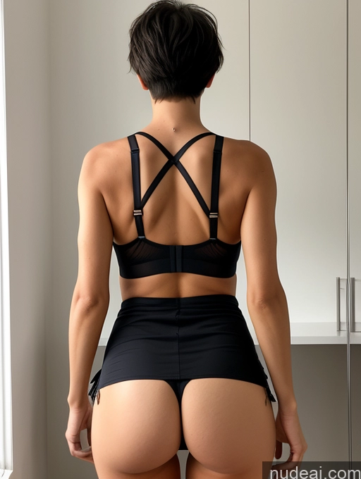 related ai porn images free for Czech Skinny Small Ass Pixie Back View Bra Panties Short Shorts Transparent Long Legs Changing Room Detailed Abs Apron Tall Plank 70s Black Hair