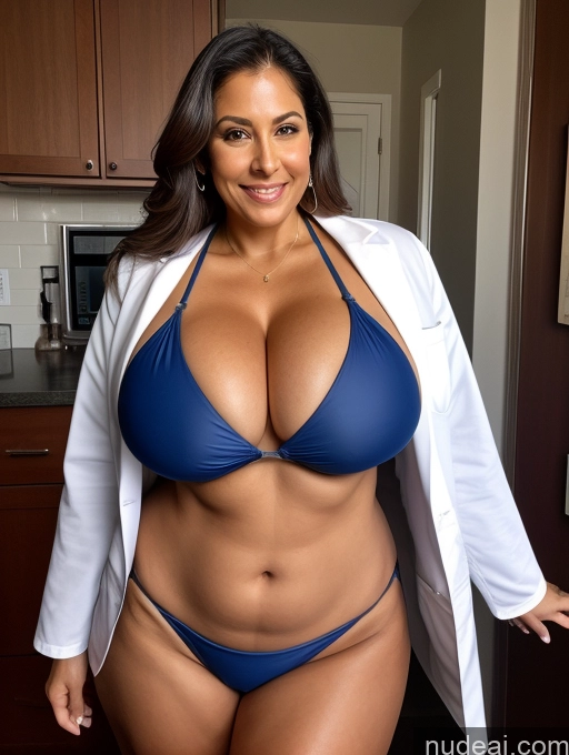 related ai porn images free for One Busty Huge Boobs Thick Tanned Skin 60s Front View Microkini Thong Lumberjack Lab Coat Brazilian