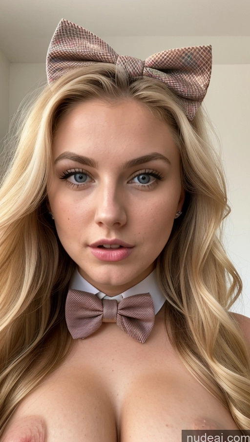 related ai porn images free for Model Busty Beautiful 18 Blonde Nude Shocked Long Hair Bow Tie