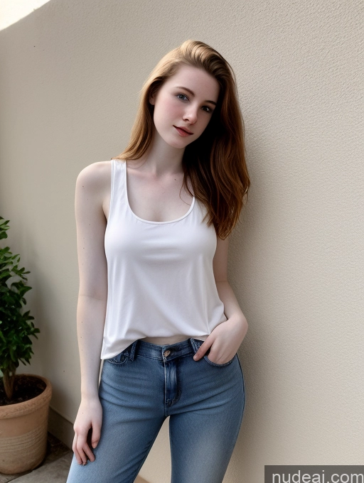related ai porn images free for Fairer Skin Pubic Hair 18 Tank Top Jeans