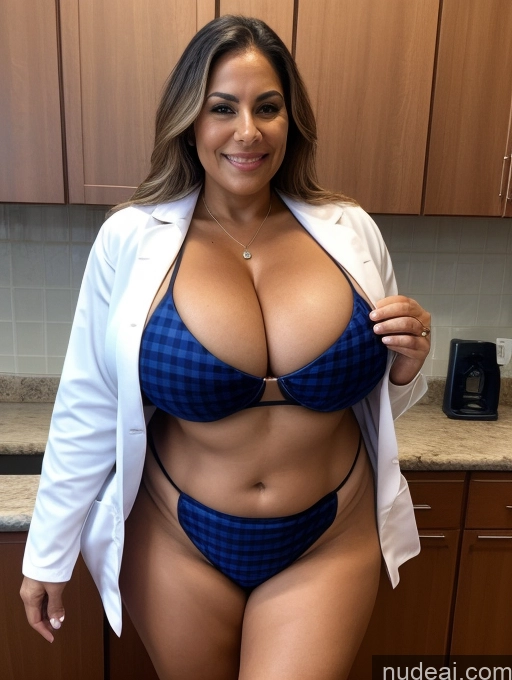 related ai porn images free for One Busty Huge Boobs Thick Tanned Skin 60s Brazilian Front View Microkini Thong Lumberjack Lab Coat